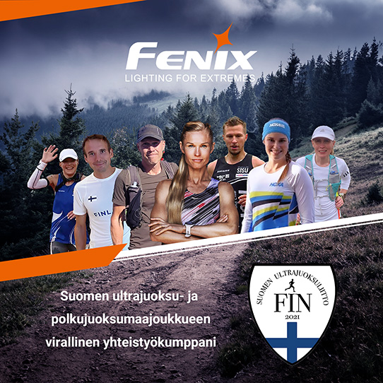 Suomen ultrajuoksuliitto ja Fenix laajentavat yhteistyötä