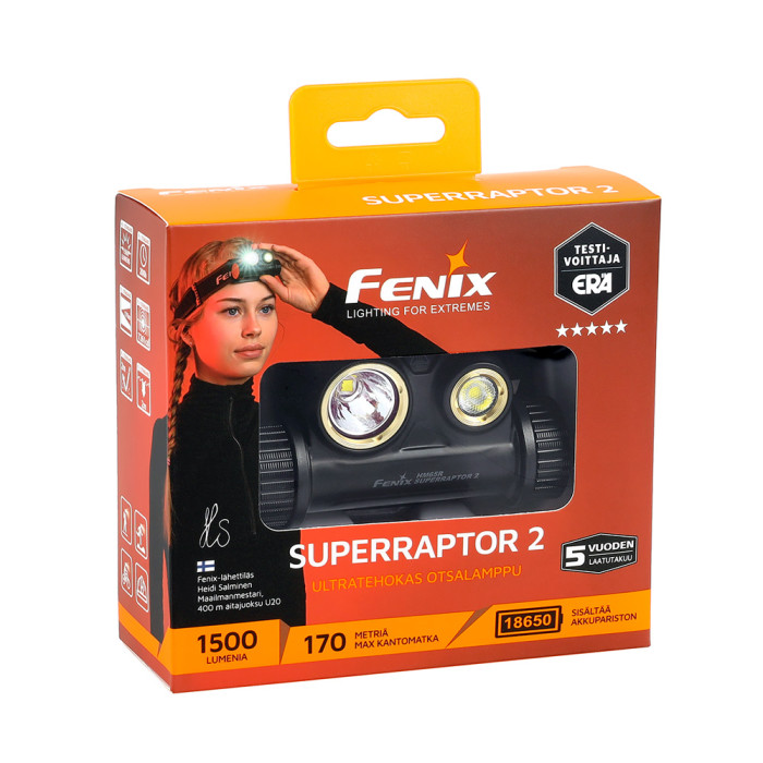 Otsalamppu Fenix HM65R SUPERRAPTOR 2, 1500 lm