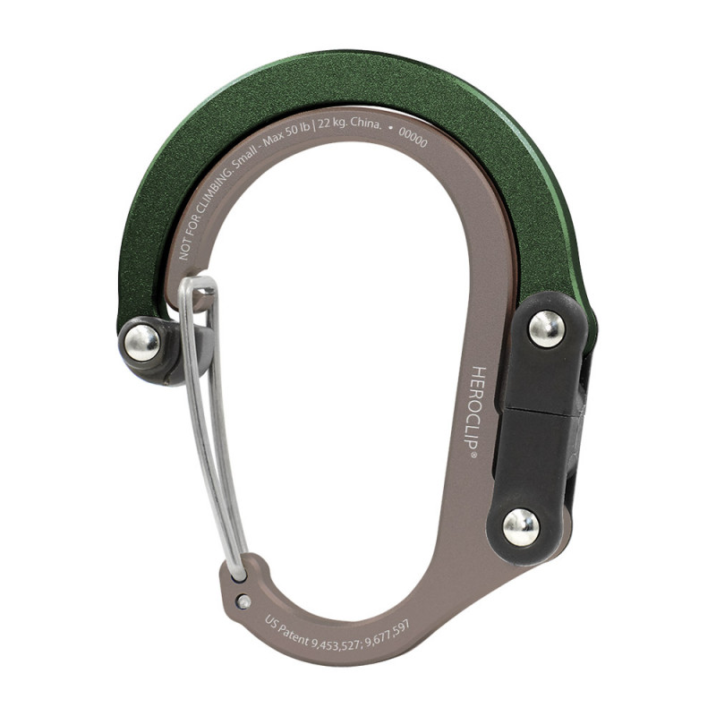 Tarvikesulkurengas HEROCLIP Small, Forest Green -  POISTUNUT