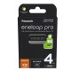 Akkuparisto eneloop PRO AAA 930 mAh 4 kpl