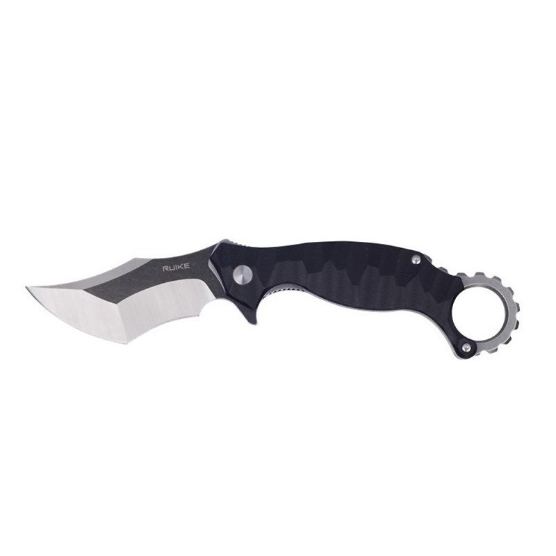 Taskuveitsi Karambit RUIKE P881-B1, musta